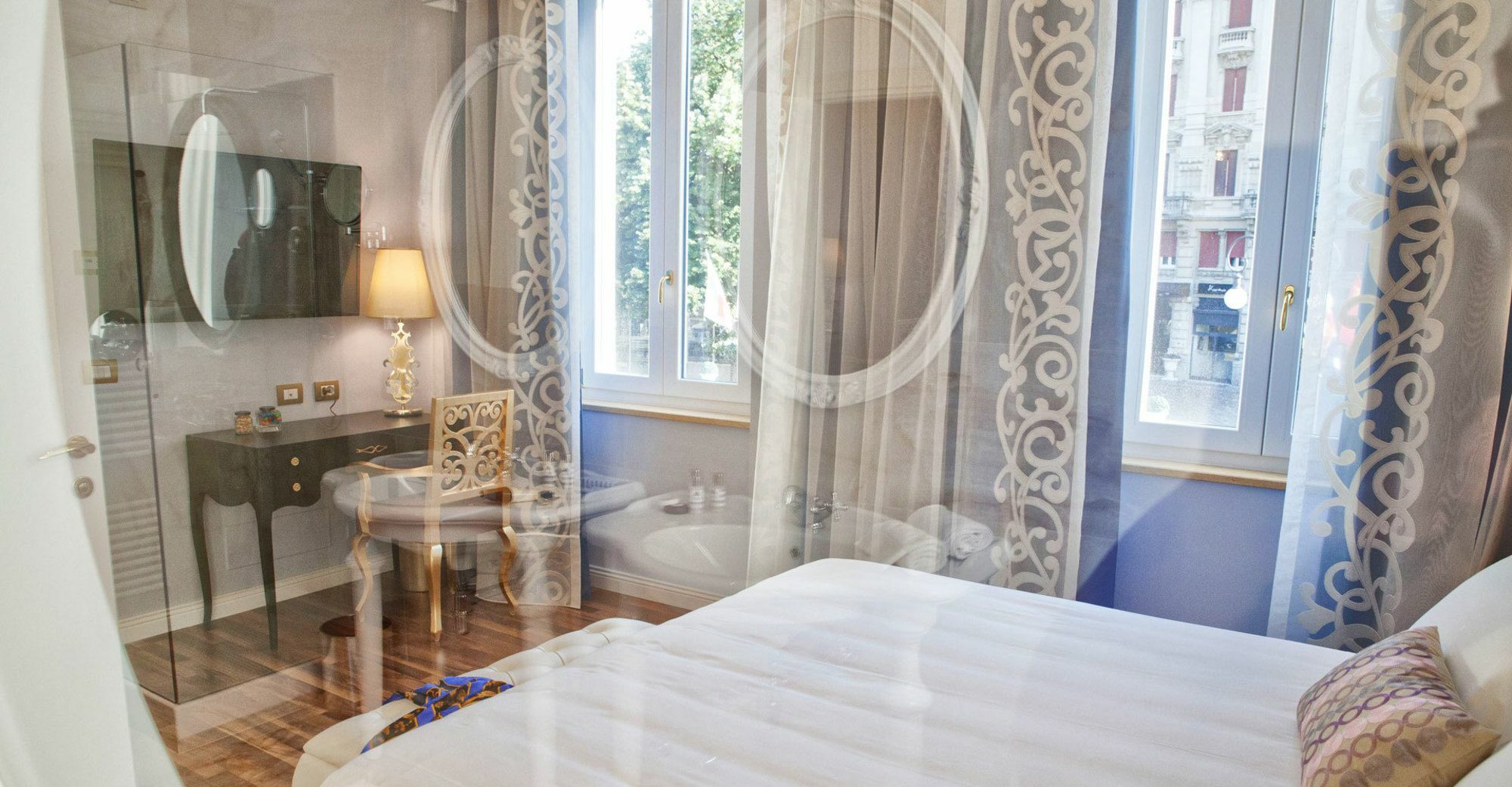 Grand Hotel Salsomaggiore Salsomaggiore Terme Exterior photo A room at the hotel