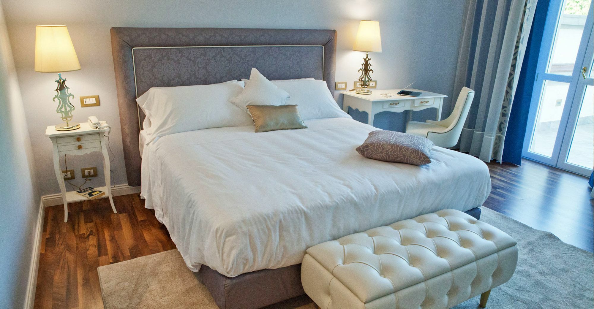 Grand Hotel Salsomaggiore Salsomaggiore Terme Exterior photo A bed with a mattress