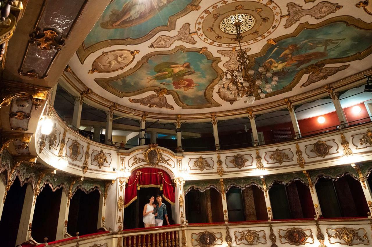 Grand Hotel Salsomaggiore Salsomaggiore Terme Exterior photo Interior of the theatre